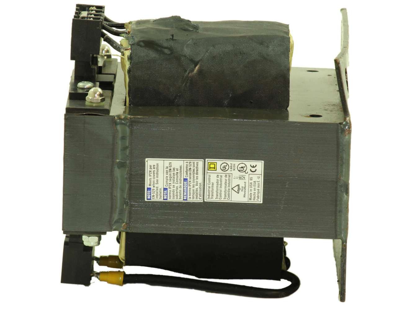 Square D 9070T1500D1 Industrial Control Voltage Transformer 1.5KVA Primary: 480 Secondary: 120