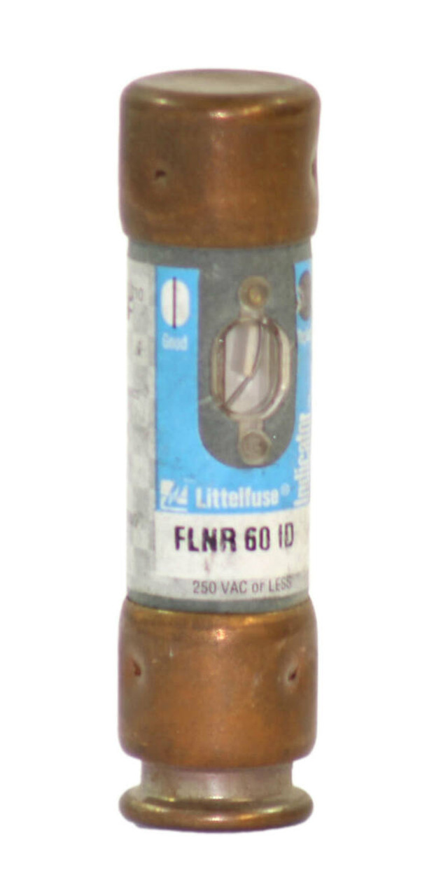 Littelfuse FLNR 60 ID Fuse 60A 250V w/Indicator Class RK5 Time Delay Current Limiting Dual Element