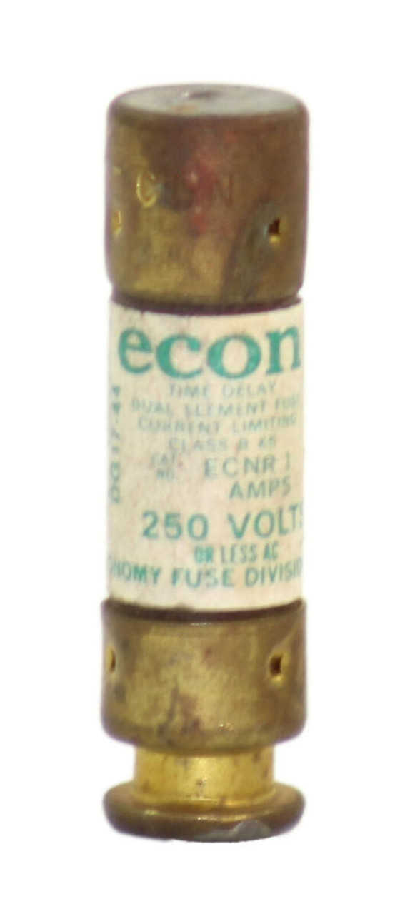 Econ ECNR-1 Fuse 1A 250V Class RK5, Time Delay, Dual Element, Current Limiting