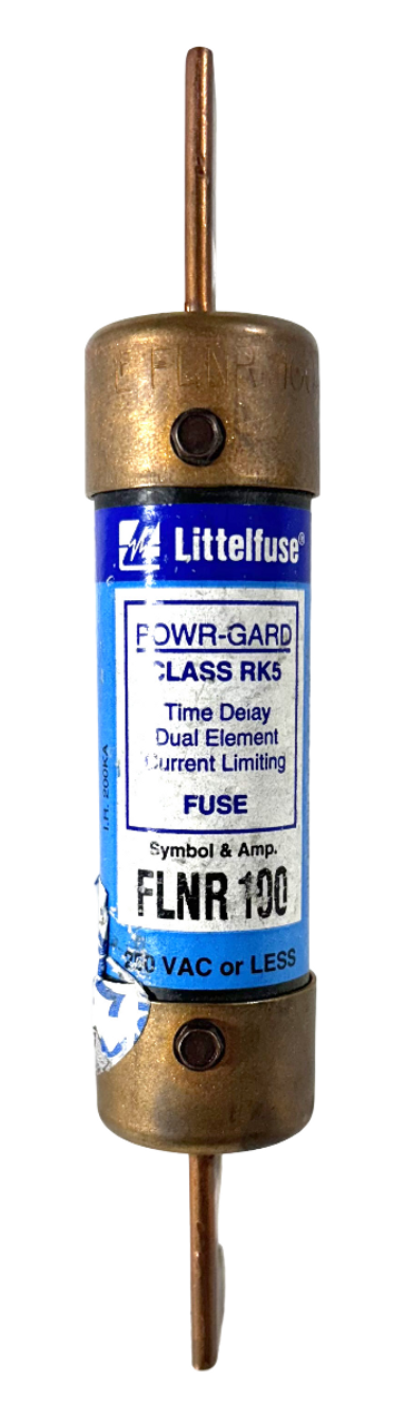Littelfuse FLNR 100 Fuse 100A 250V Time Delay, Dual Element, Current Limiting
