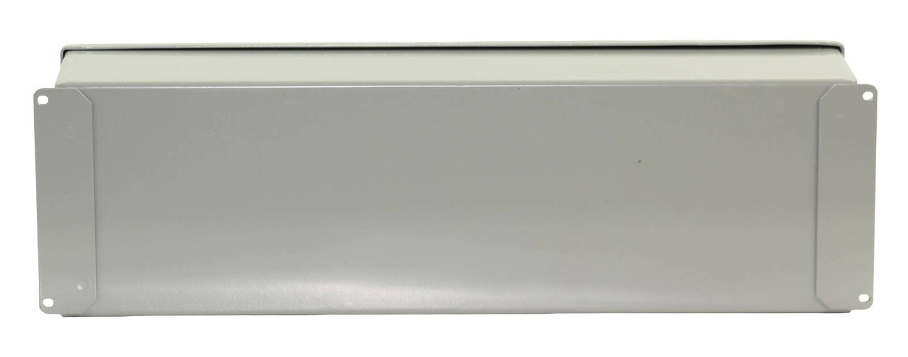 Hoffman E16SPBXVM | 16-Hole Extra-Deep Wall-Mount Pushbutton Enclosure | NEMA 12/IP65 | ANSI 61 Gray