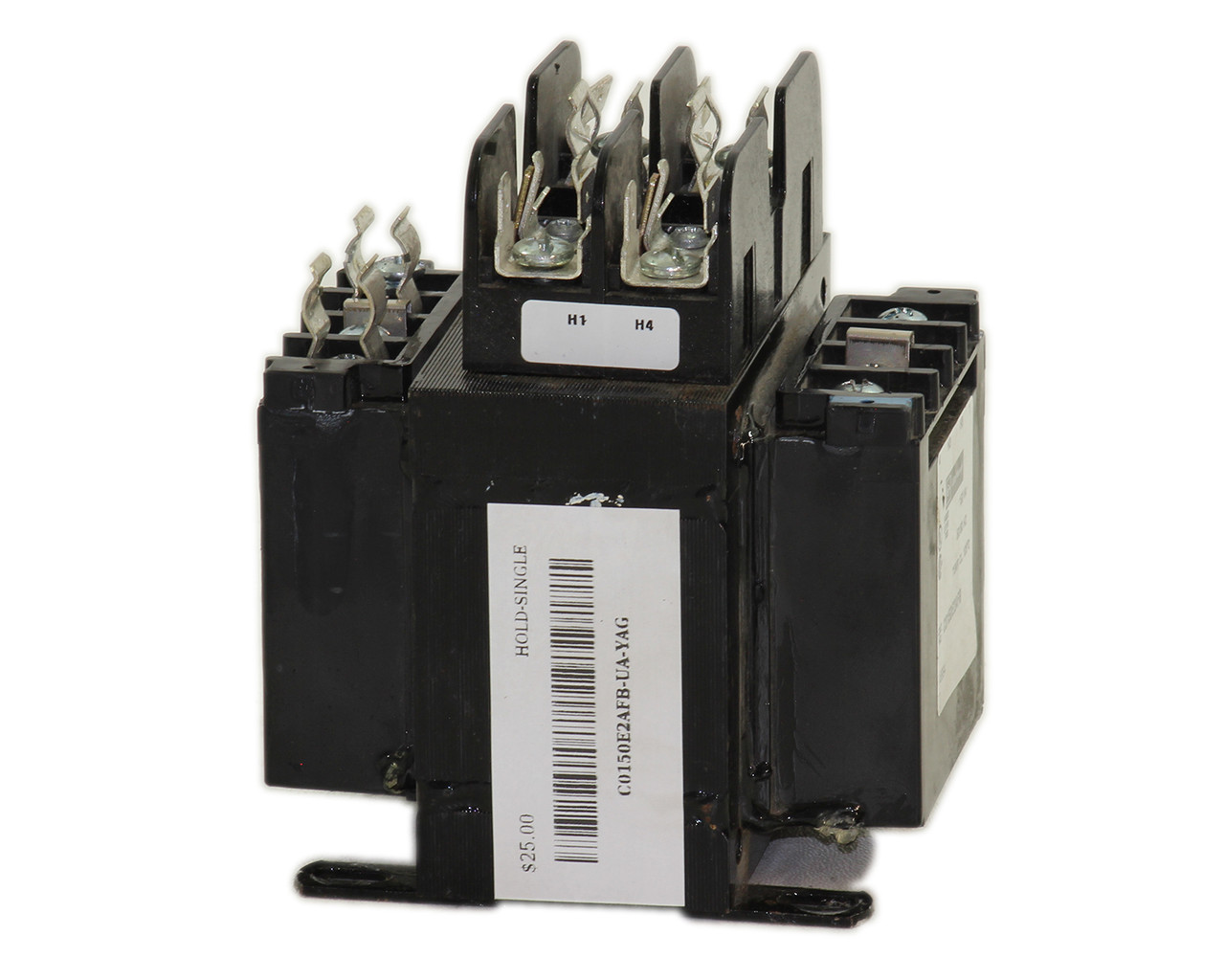 Cutler-Hammer C0150E2AFB Transformer .150KVA Primary: 480 Secondary: 120 With Fuse Holder 30312R 600V 30 AMPS