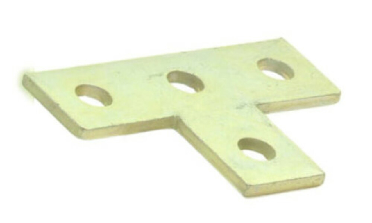 Unistrut P1031 Tee Flat Plate 4 Hole