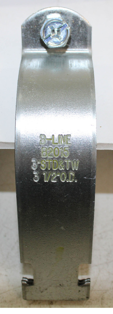 Eaton B2015PAZN Conduit Clamp B2000Model Size: 3 Inch 3-1/2 Inch Outer Diameter, 800 Pound (Vertical), 125 Pound (Longitudinal/Transverse)