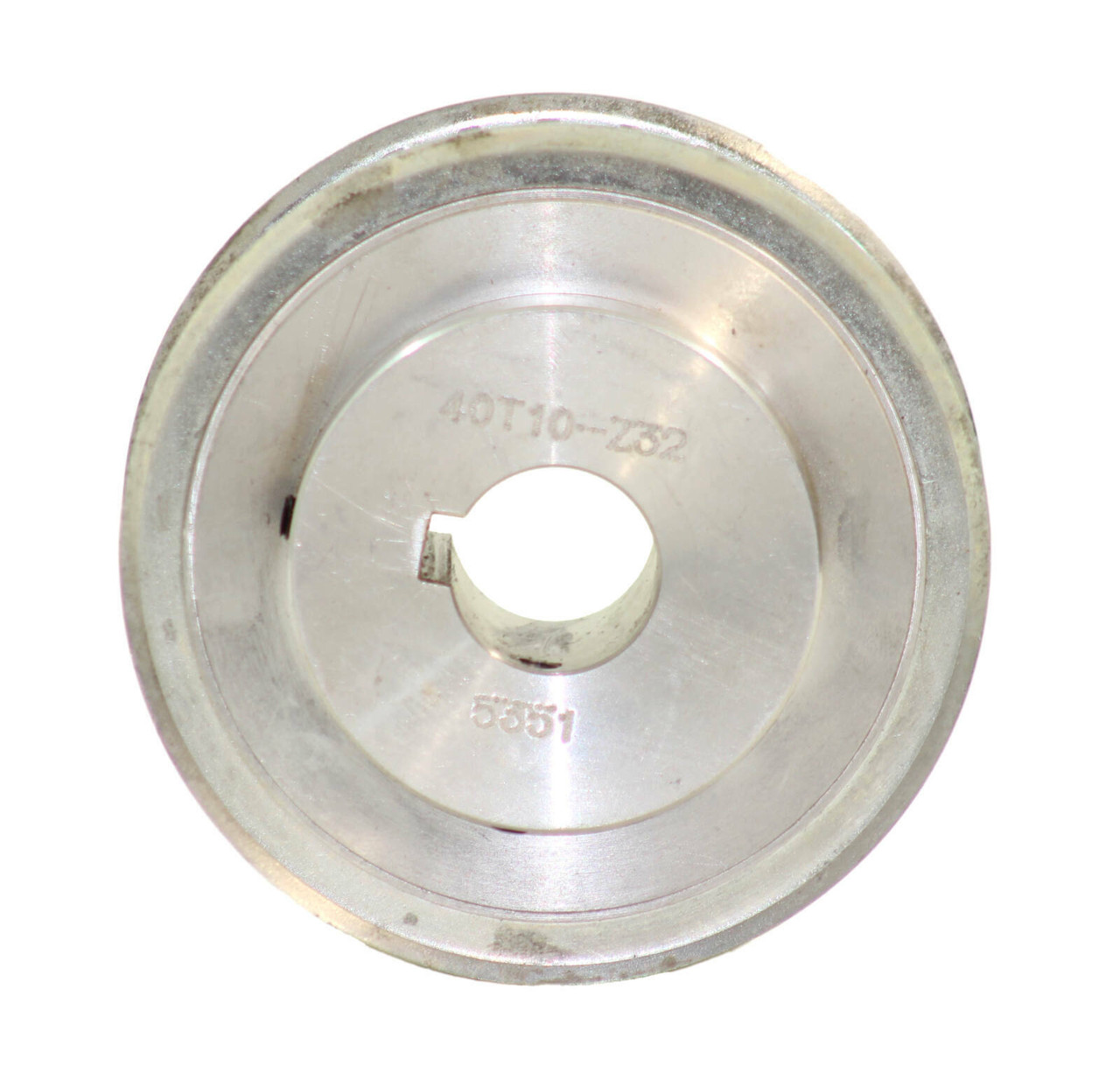 PTI 40T10/32-2 100mm pully w/a 25mm band diameter 20mm input shaft 60 mm flange