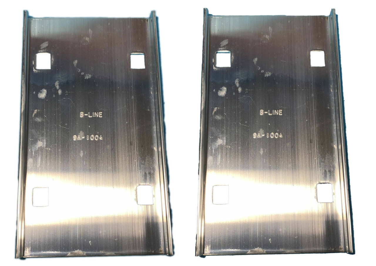 B-Line 9A-1004 Splice Plates Kit 4 Inch x 7 Inch with Carriage Bolts