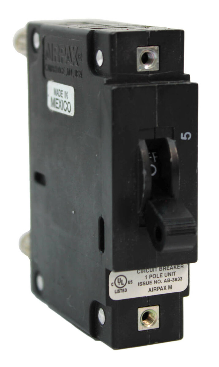 Airpax LELK1-1REC4-30326-5 Breaker 5A 80V Single Pole 50,000 AIC