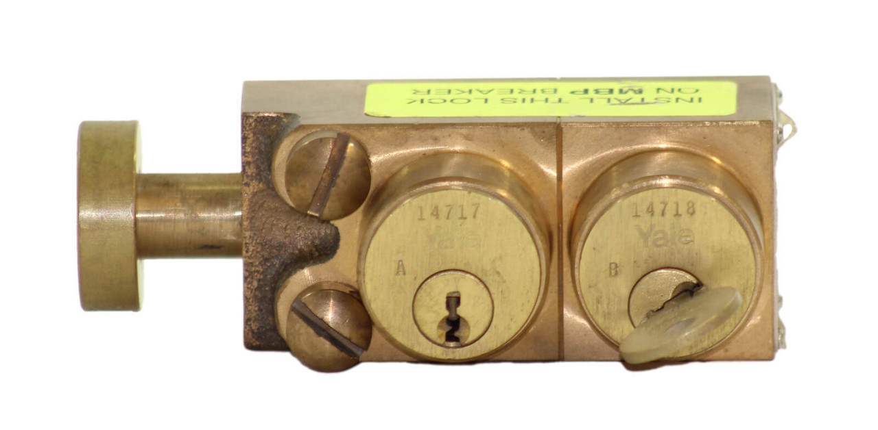 Superior S105811Y Dual Key Panel Mount Switch