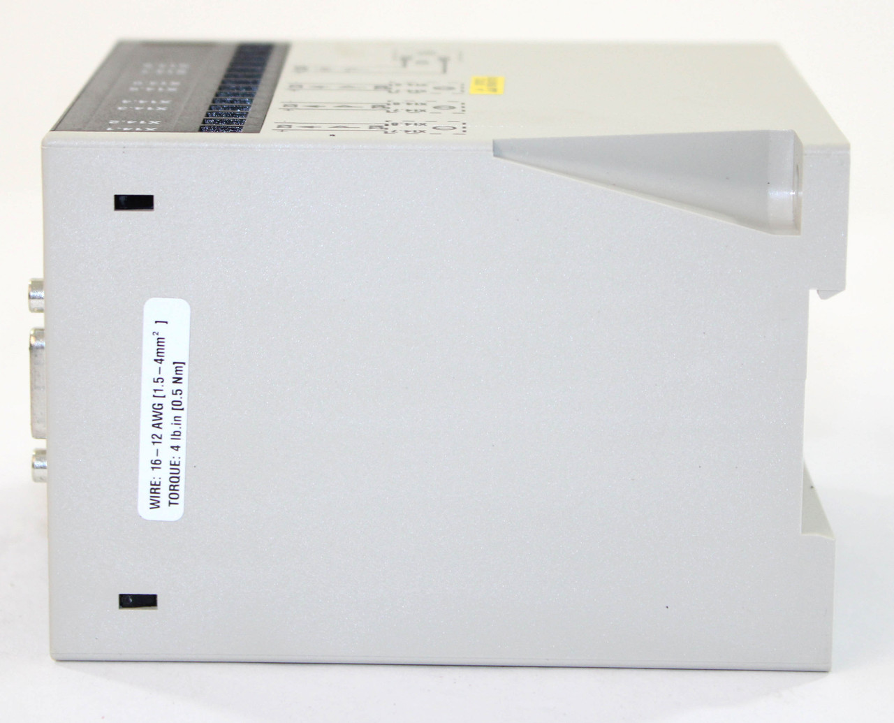 SIEMENS COMMOD VL Communication Module Power Supply Frame DG-PG, MLFB #3VL9000-8AS01 Class 2 Power Only With ZSI