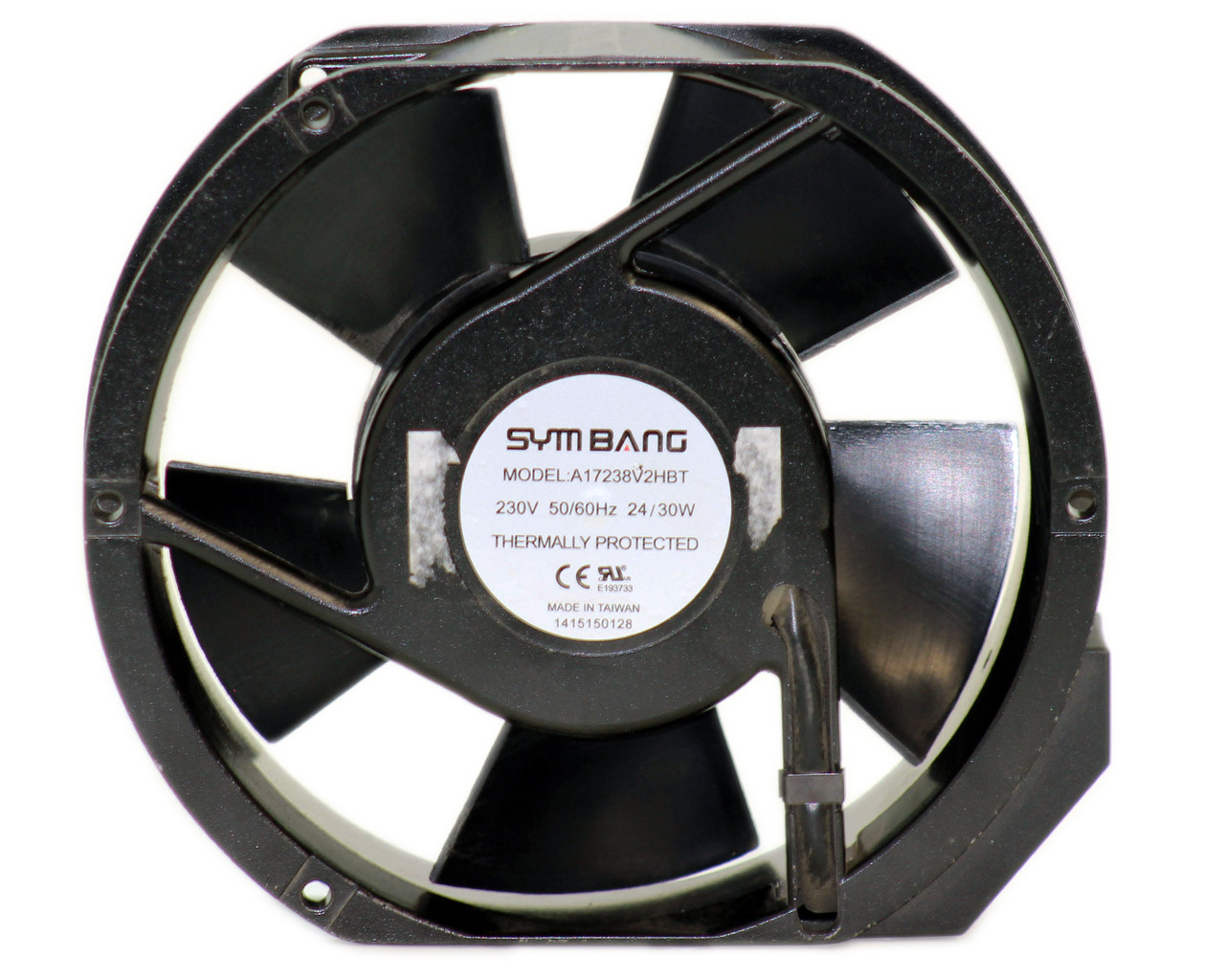 Symbang A17238V2HBT Fan 230V Diameter: 6 Inch 24/30W 50/60 Hz Thermally Protected