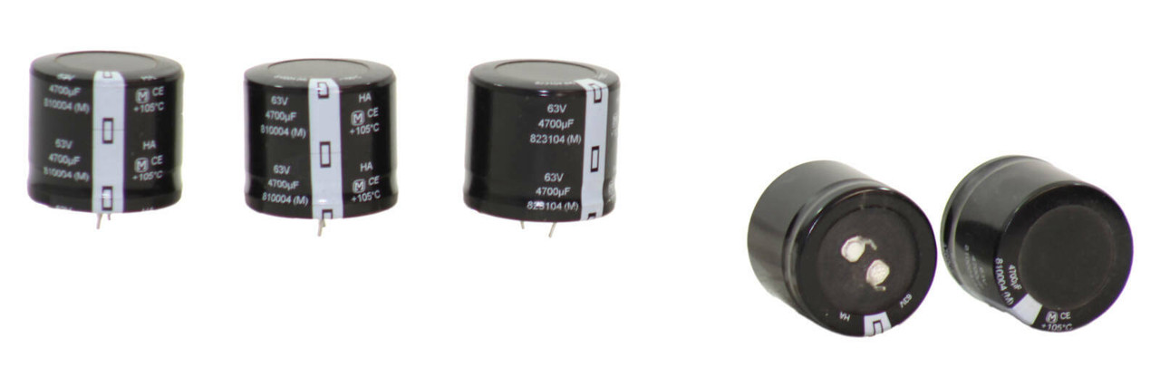 Nichicon LGU1J472MELA Aluminum Electrolytic Capacitors 63V Diameter: 25mm 10/16/17Ã‚ÂµF