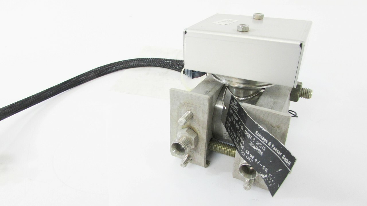 Schoppe Faeser 2011809-005 Transmitter Bin 45mV 1000 PSIA Type KC097 Transmitter Input: 5VDC