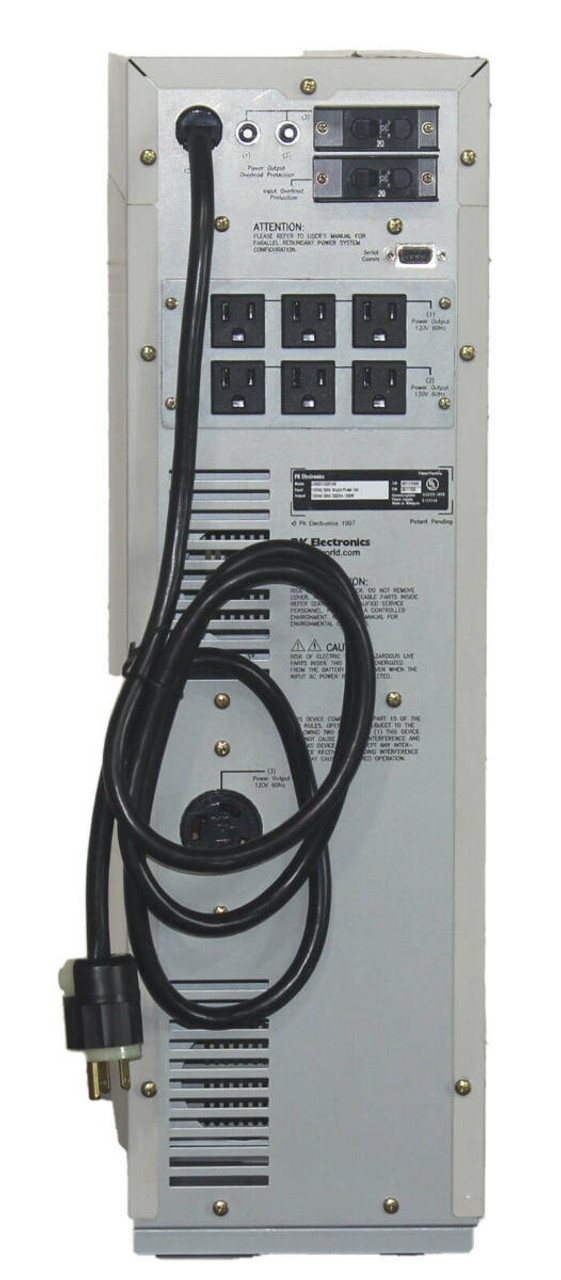 PK Electronics US9001CA201NB US 9001 Parallel Redundant Power System 60 Hz 2000VA 1200W Single Phase