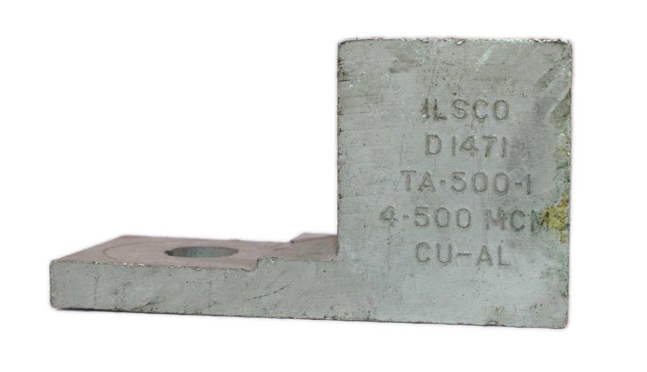 Ilsco D1471 Mechanical Lug 4-500 MCM Single Port 1-Hole TA-500-1