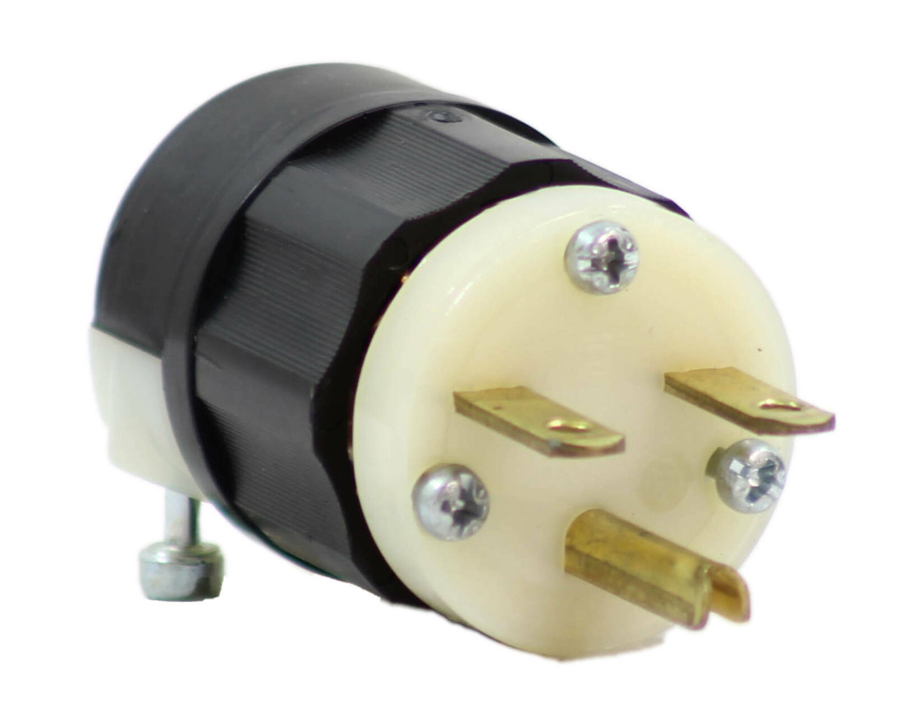 Leviton 5666-C Straight Blade Plug 15 Amp, 250 Volt, NEMA 6-15P, 2P, 3W, Plug