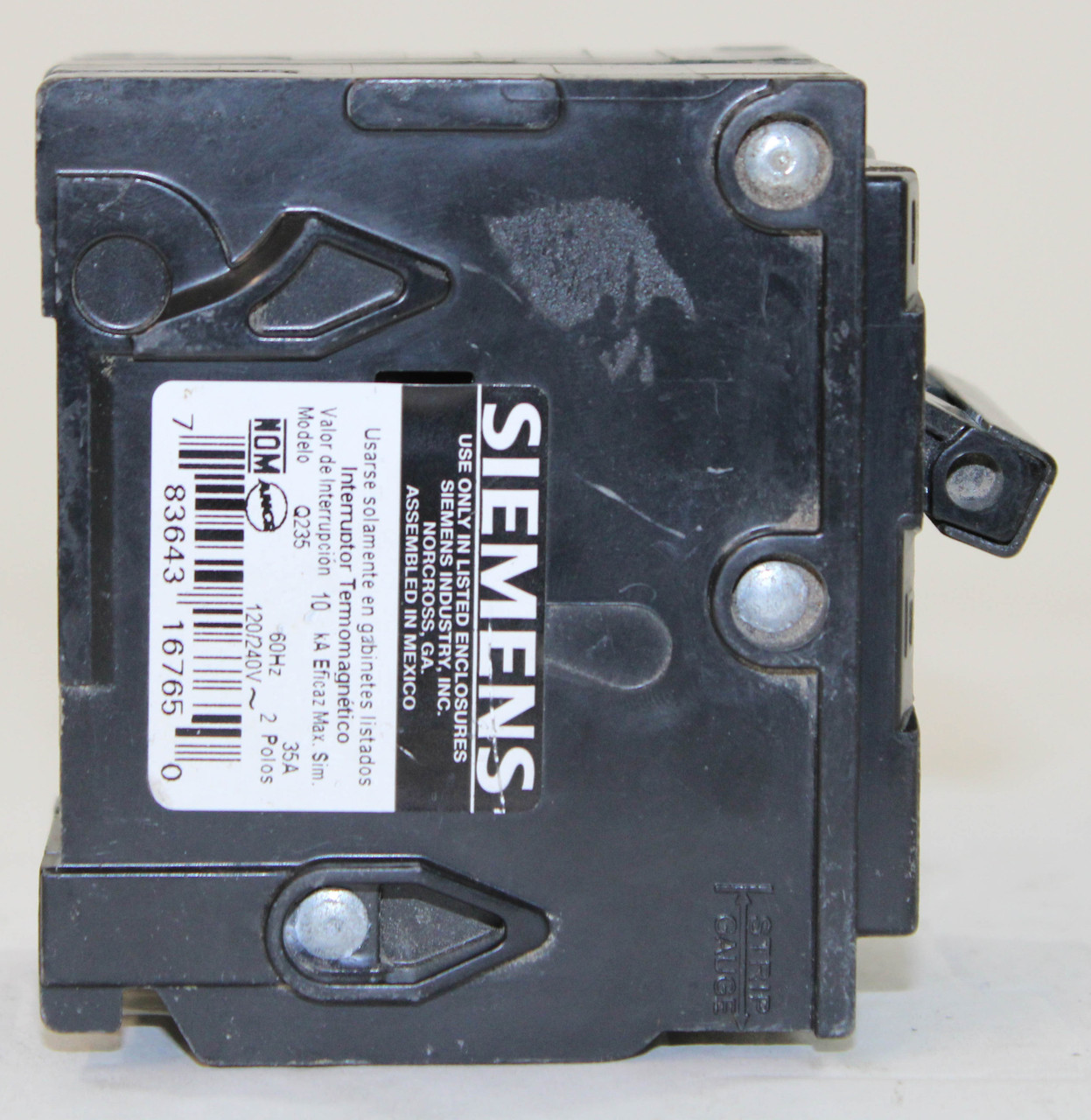 Siemens Q235 Breaker 35A 240V 2P 10kA