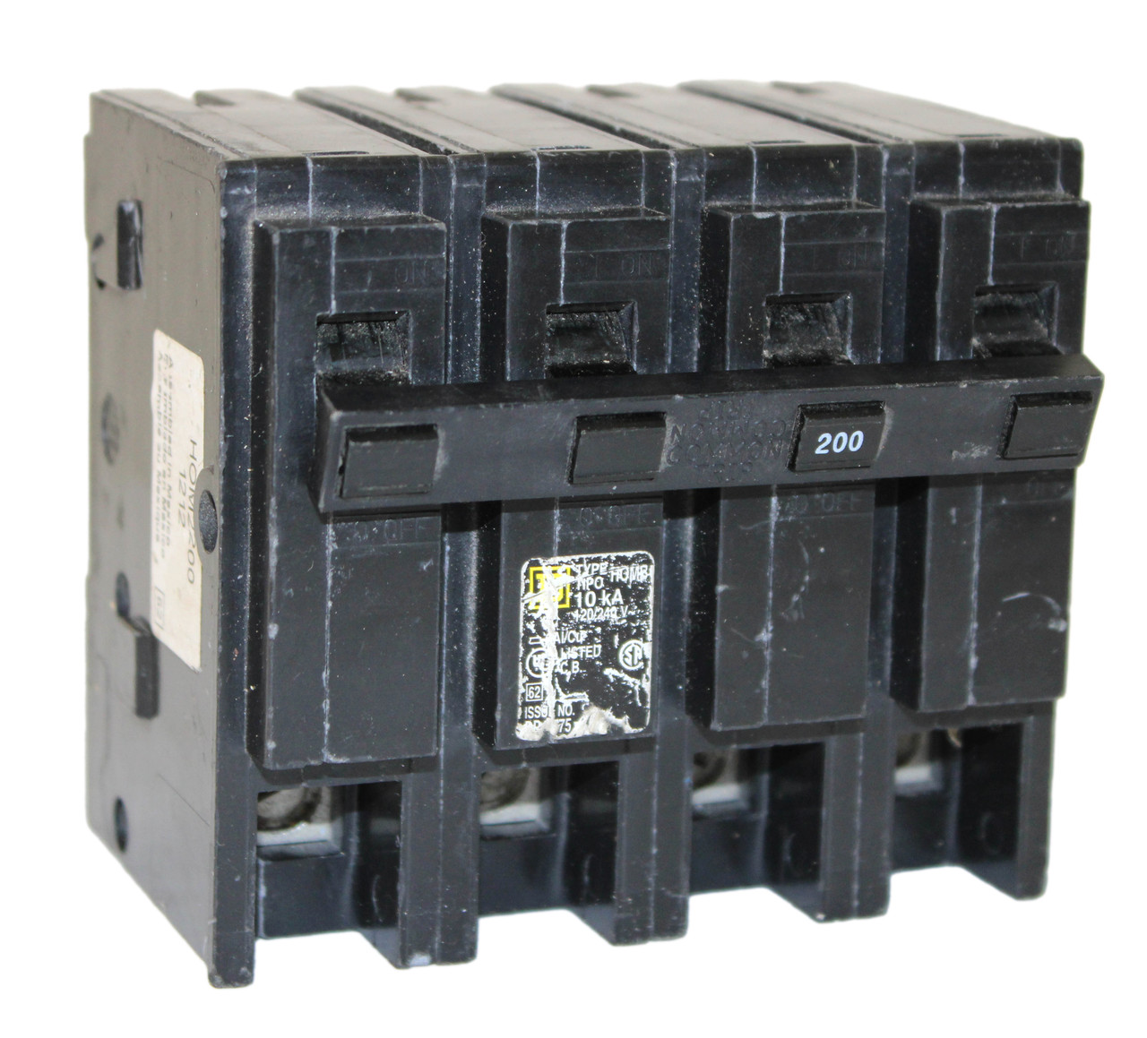 Square D HOM2200 Breaker 200A 240V 2P 10kA