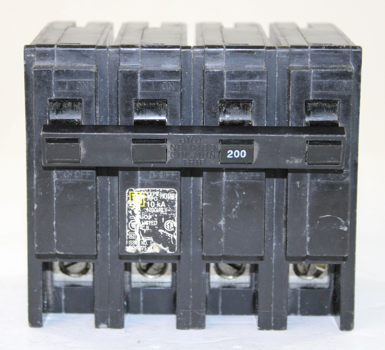 Square D HOM2200 Breaker 200A 240V 2P 10kA