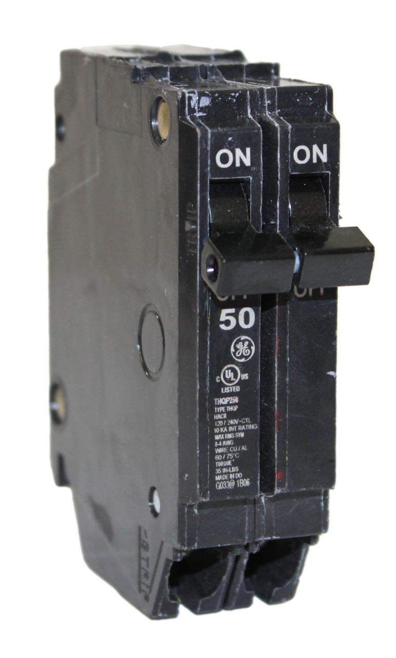 General Electric THQP250 Circuit Breaker - 50A 240V 2P 10kA
