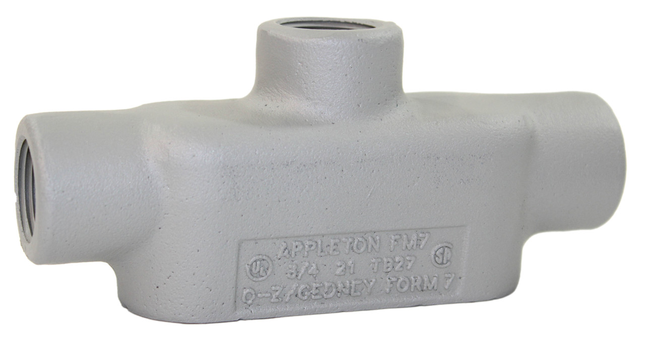Appleton TB27-SA Conduit Body 3/4-Inch Aluminum TB Configuration