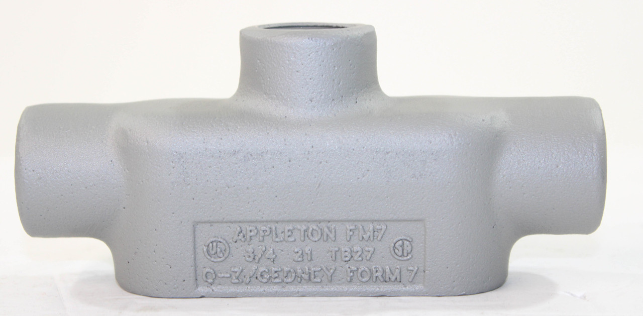 Appleton TB27-SA Conduit Body 3/4-Inch Aluminum TB Configuration