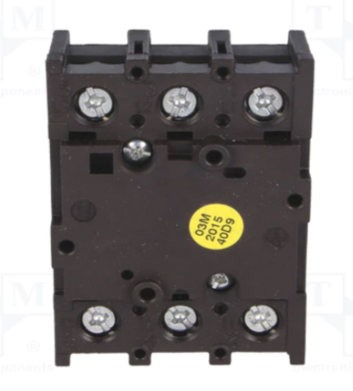 Eaton P1-32/EZ Switch Disconnector 32A 3P P1 On-Off Switch Center Mounting Black