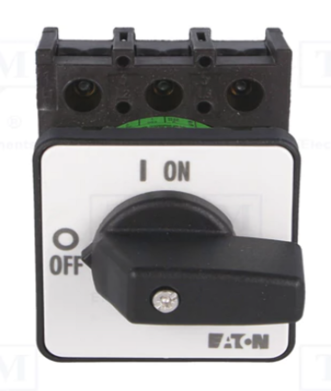 Eaton P1-32/EZ Switch Disconnector 32A 3P P1 On-Off Switch Center Mounting Black