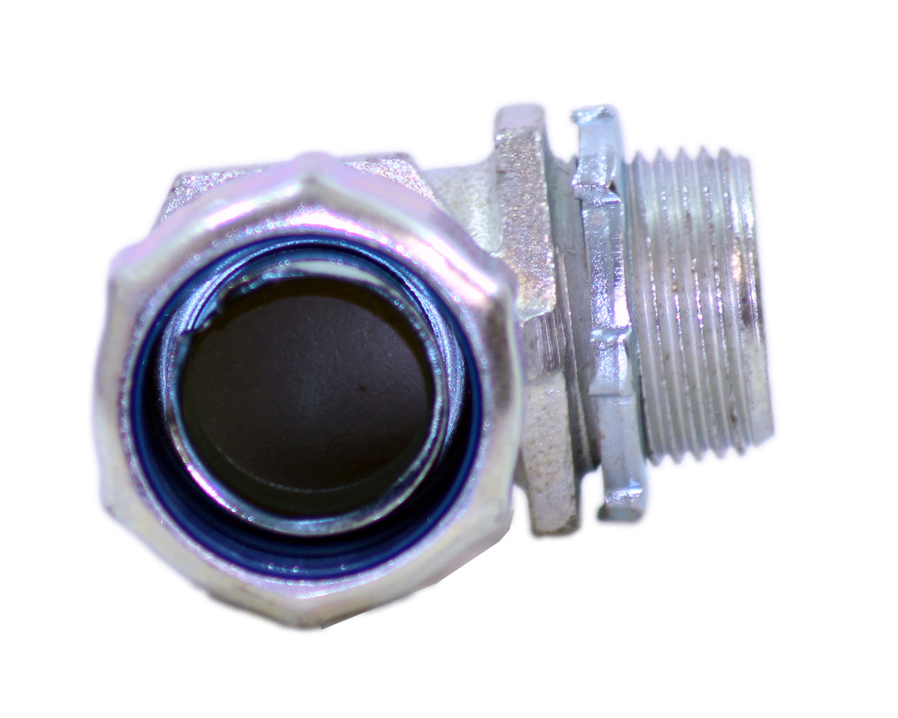 Thomas and Betts 5357 1 Inch 90 Degree Liquid Tight Flexible Metal Conduit Connector Diameter: 1 Inch 90DEG NAWall Thickness HT#NA MTR Available: NA