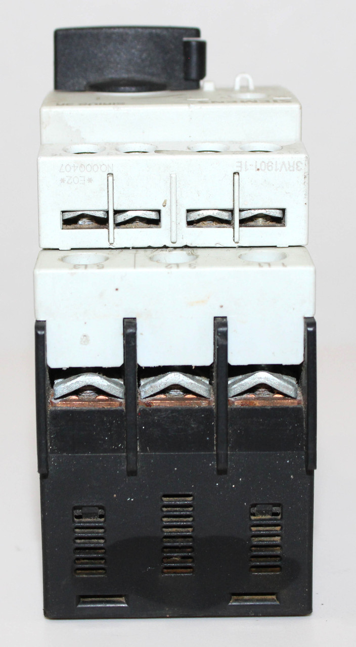 Siemens 3RV1021-1JA10 Breaker 10A 400V 3P