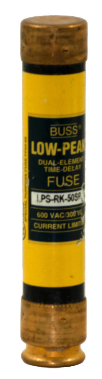Bussmann LPS-RK-50SP Fuse 50A 600V Dual-Element Time Delay
