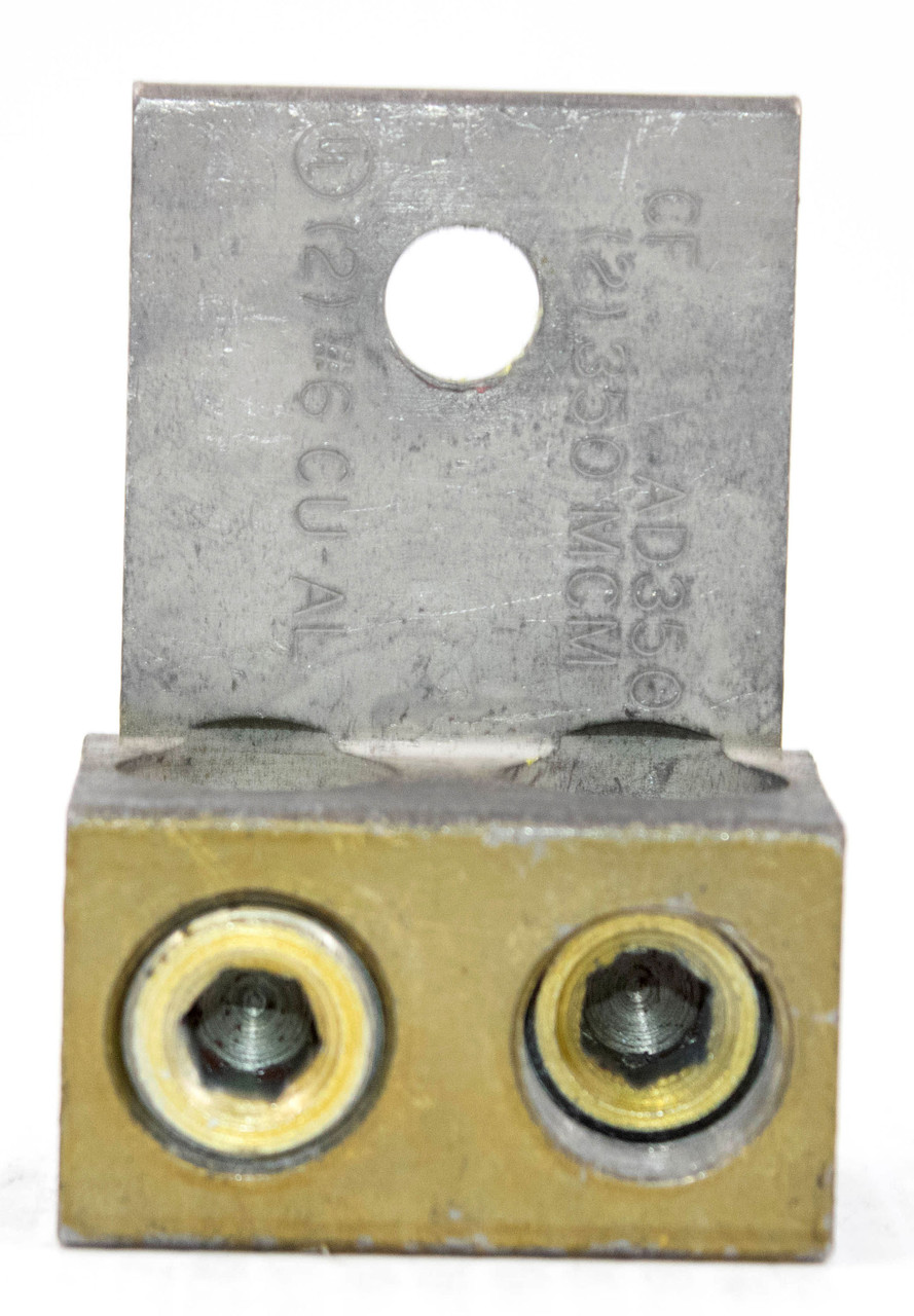 Homac AD-350 Dual-Rated Aluminum/Copper Mechanical Lug – 6 AWG to 350 kcmil