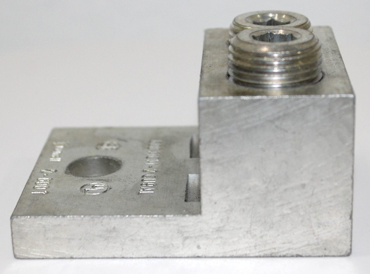 Brumall 2-600T Aluminum Mechanical lug 600MCM-2 2 Ports 1-Hole