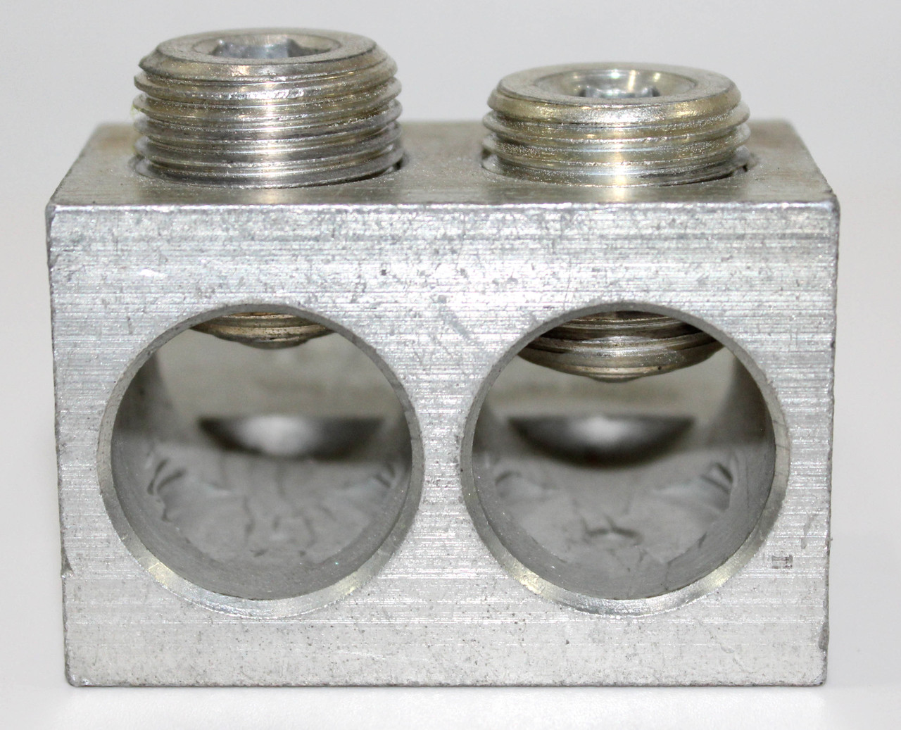 Brumall 2-600T Double-Barrel Mechanical Lug | 600 MCM - 2 AWG | AL9CU