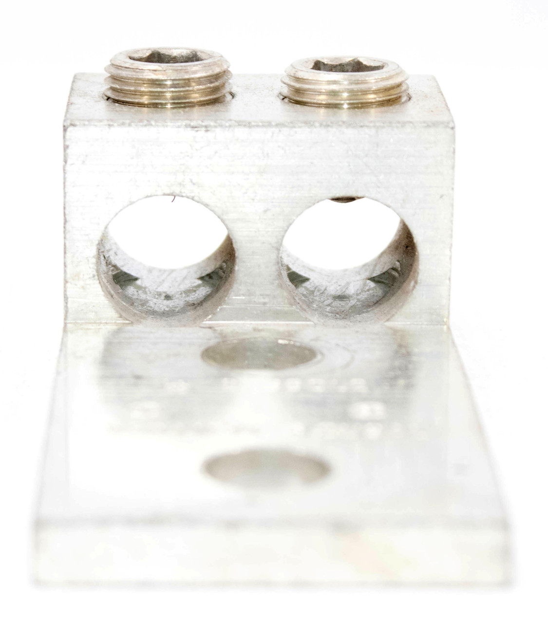 Brumall 2-350L2 Panelboard Mechanical Lug 2 Ports 2-Holes 1/2-inch Stud 350MCM-6