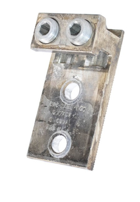 CMC 2AB2-600 Dual-Barrel Mechanical Lug | 600 MCM - 2 AWG | PosiGrip®