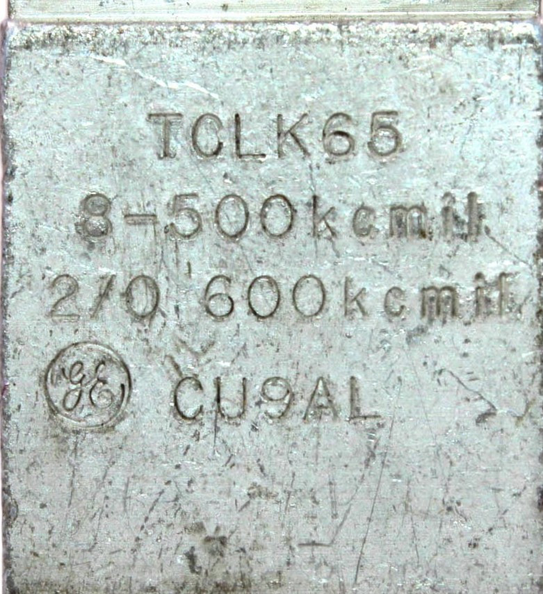 GE TCLK65 Mechanical Lug Kit | 600 Amp | For Spectra SG-Frame Circuit Breakers