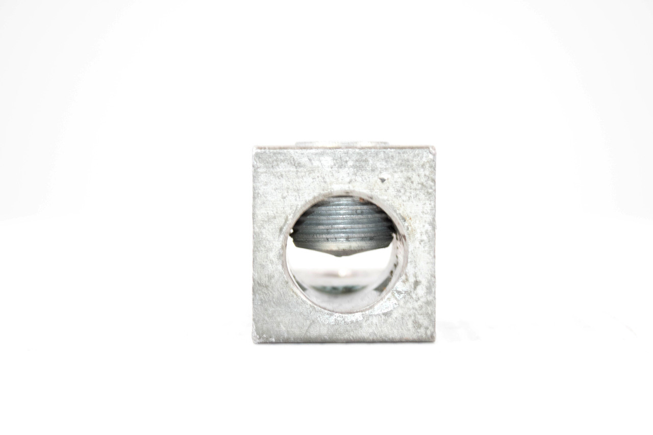CF A-500 Mechanical Lug 4-500 MCM Single Barrel 1-Hole 3/8 Stud Size