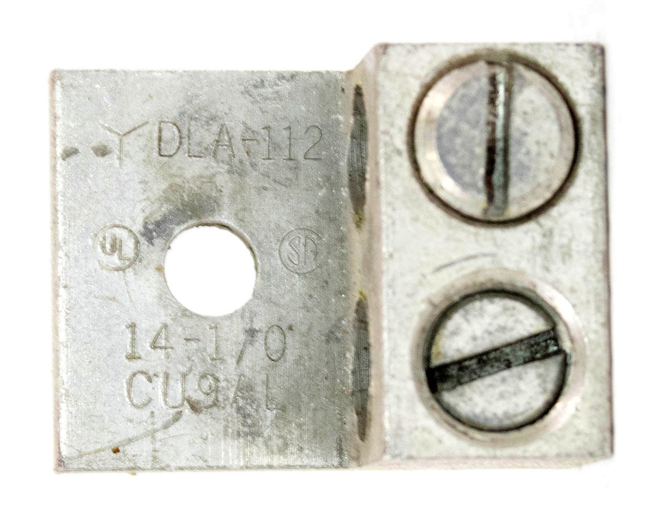 NAC DLA-112 Mechanical Lug 14-1/0 Double Port 1-Hole