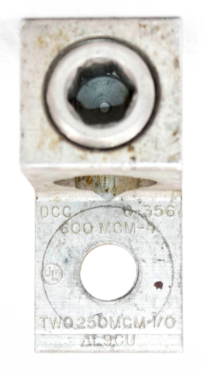 Square D DCC C-356 Mechanical Lug 600MCM-4 Single Port 1-Hole