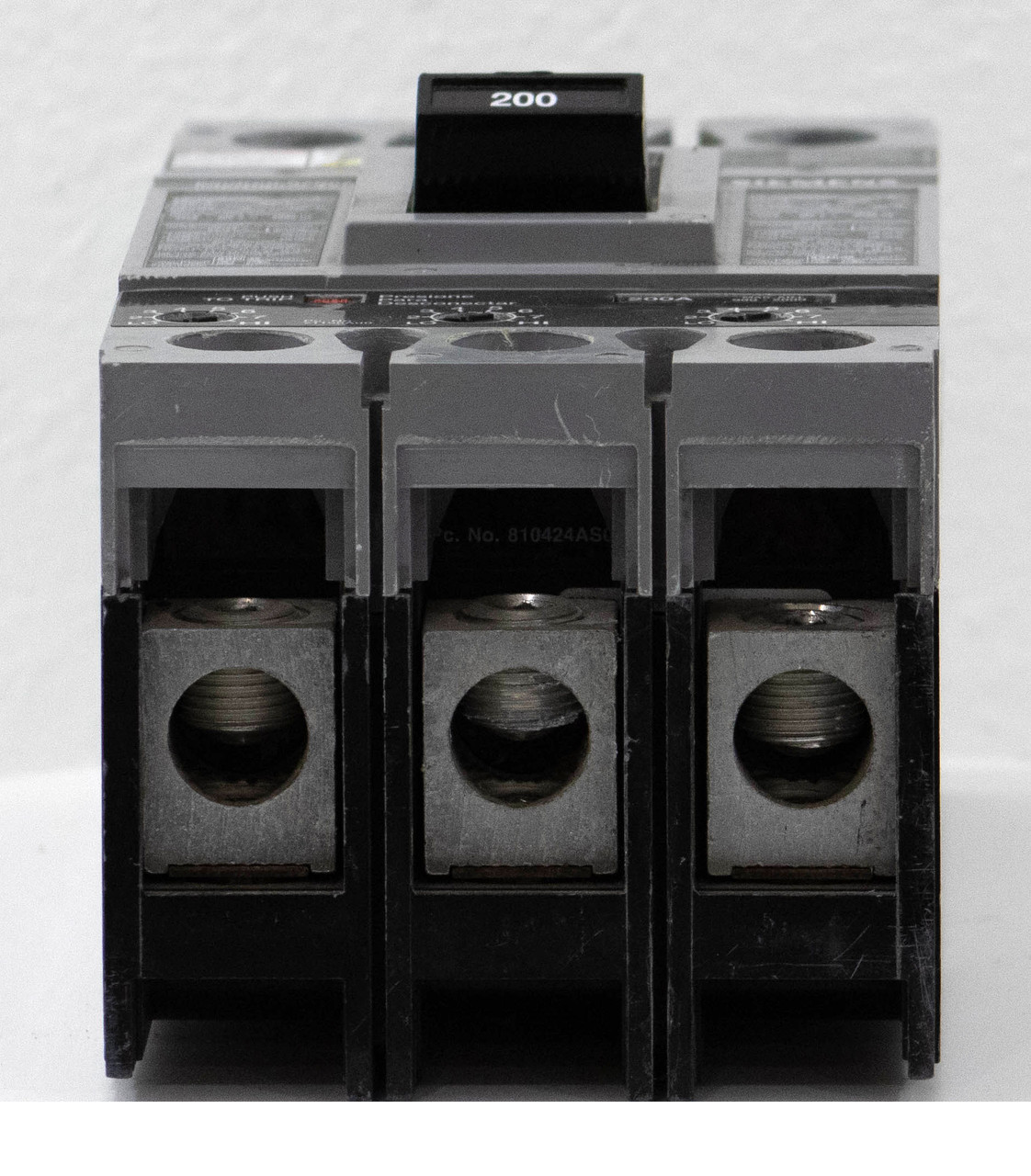 Siemens HFXD63B200 Breaker 600V 200A 3P 25KA Sentron HFXD6 Trip Adjustment