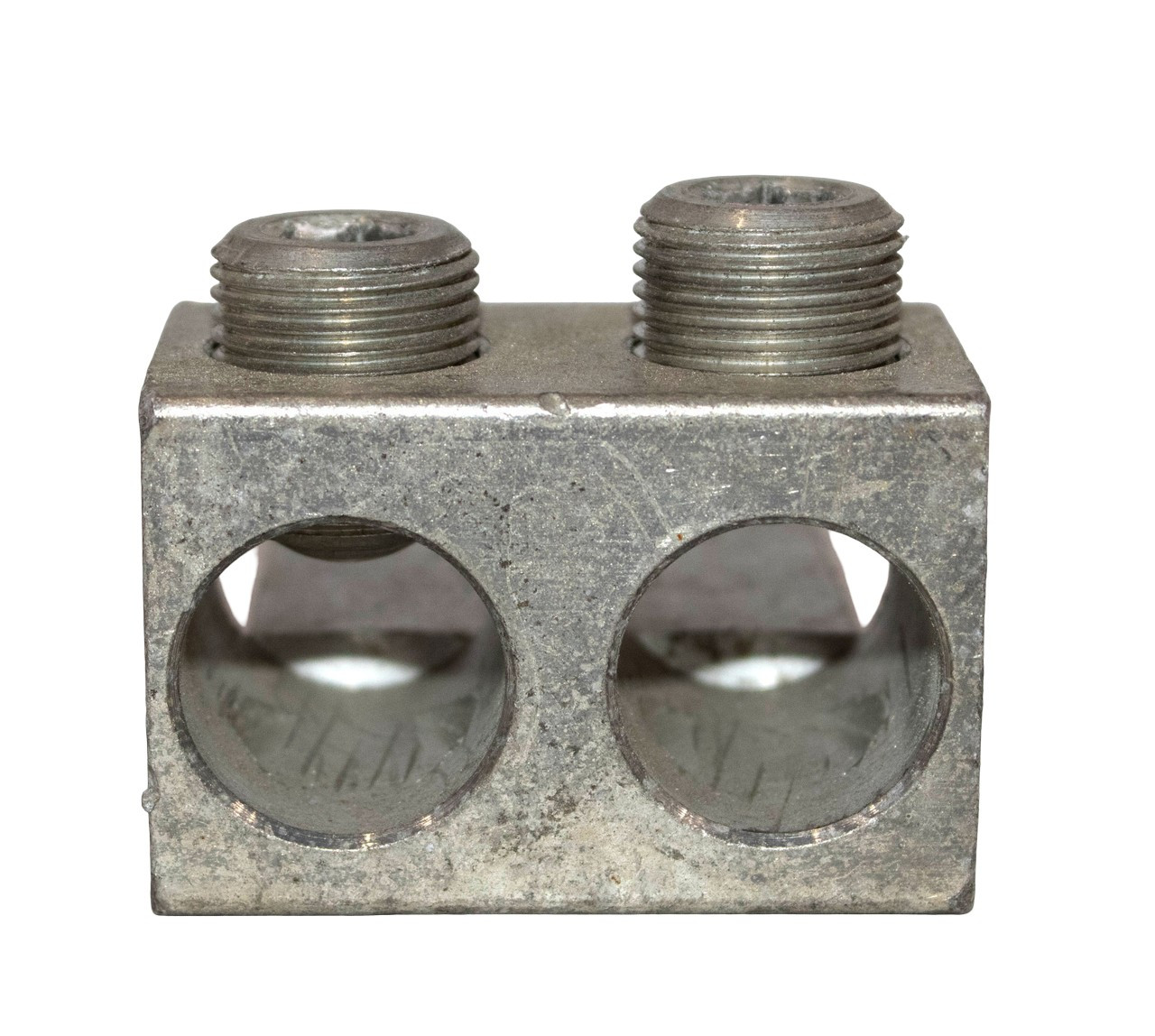 Burndy K2A36U Dual-Rated Aluminum Terminal Lug – 2 AWG to 600 kcmil, Two-Conductor, CU/AL