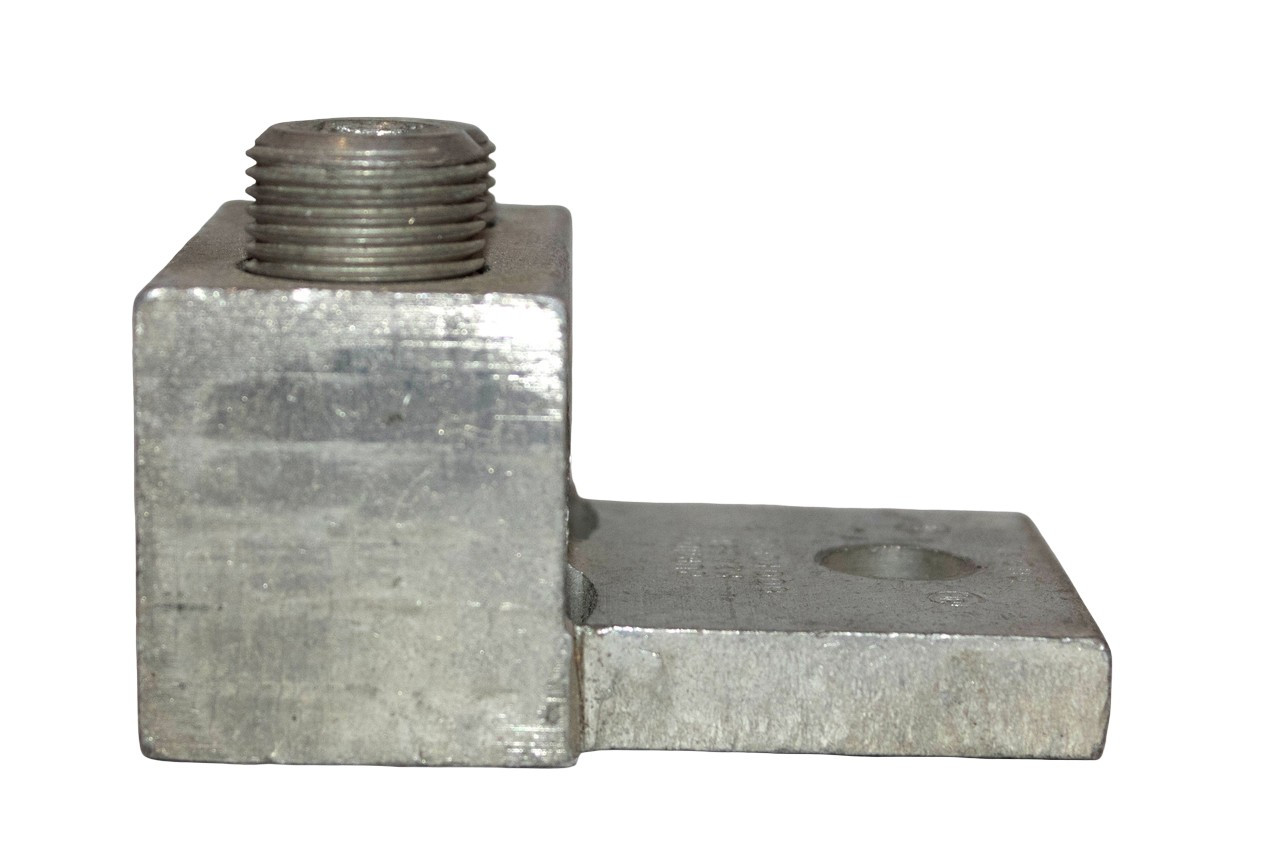 Burndy K2A36U Dual-Rated Aluminum Terminal Lug – 2 AWG to 600 kcmil, Two-Conductor, CU/AL