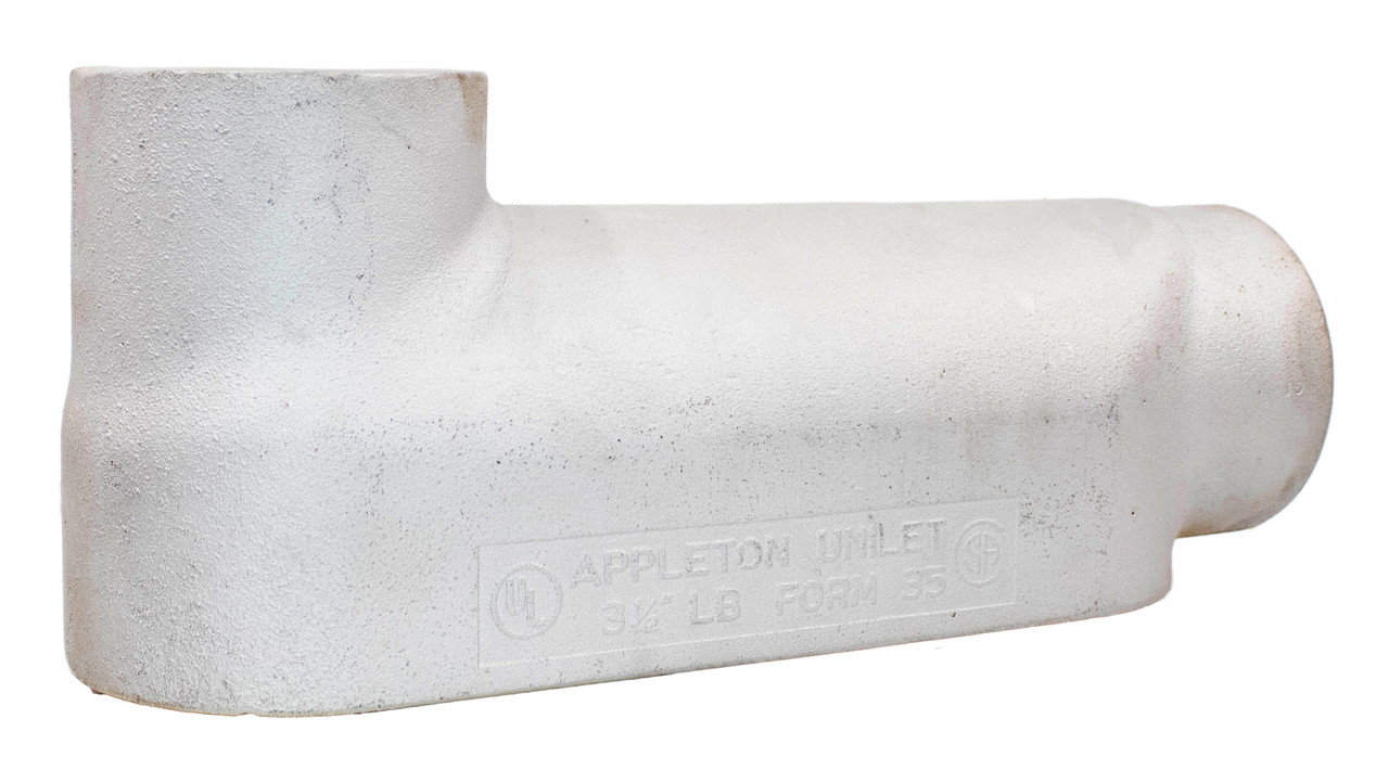 Appleton Unilet LB350-M 3-1/2" Conduit Body Condilet Malleable Lb-type Form 35