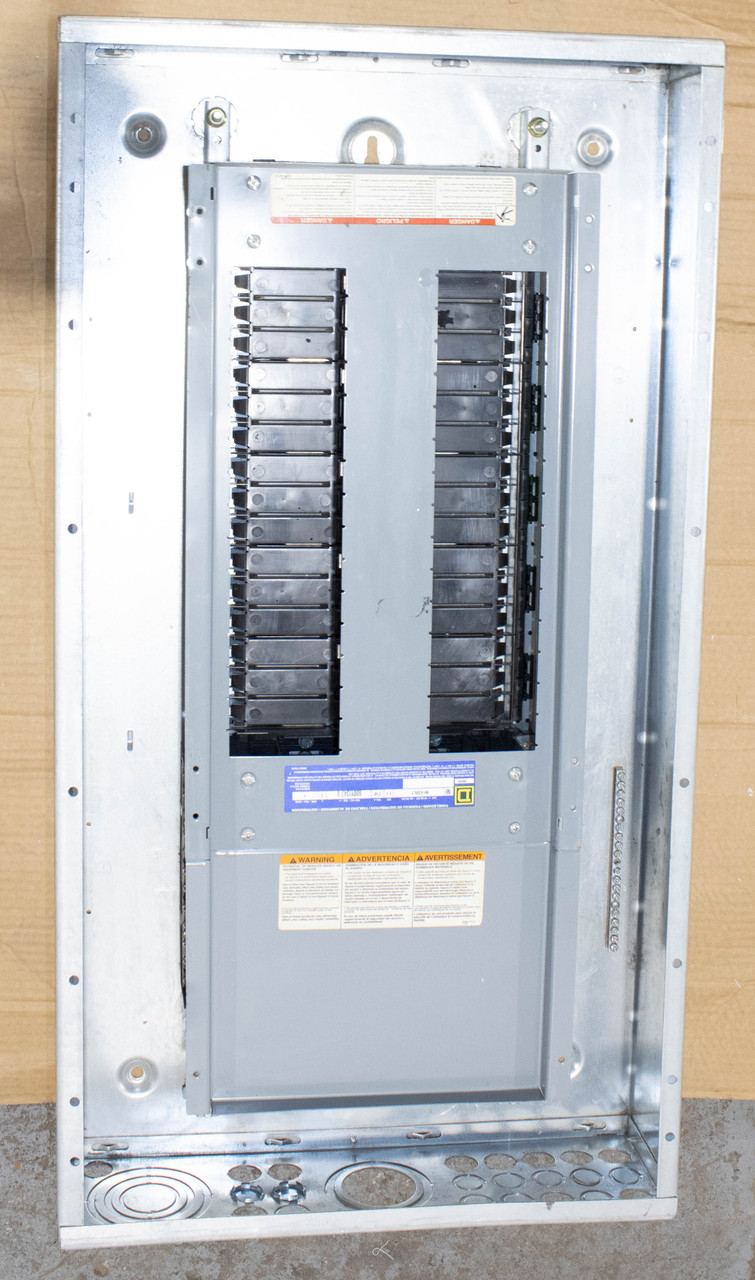 Square D NF430L2 Main Lug Breaker Panel 250A 600Y/347V 3PH Cabinet Enclosure Load Center