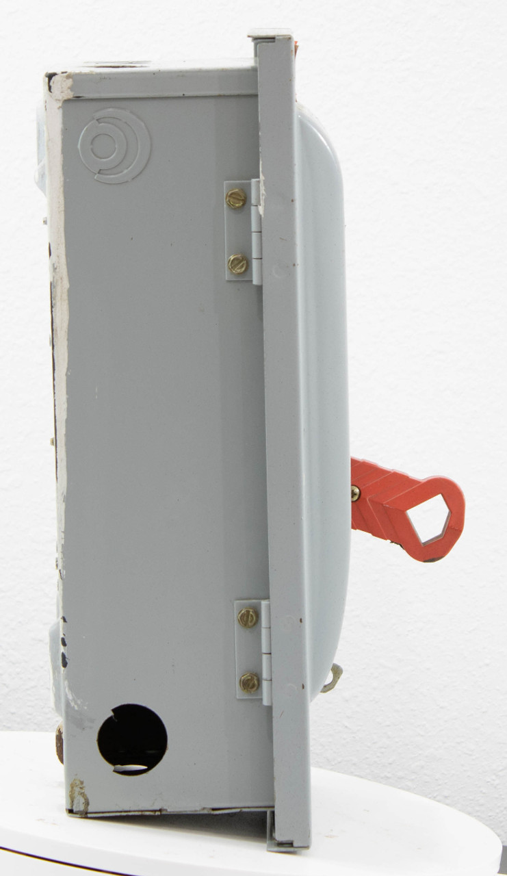 Murray HHN421NW Fusible Safety Switch 30A 600V 250VDC 3P Heavy Duty Disconnect
