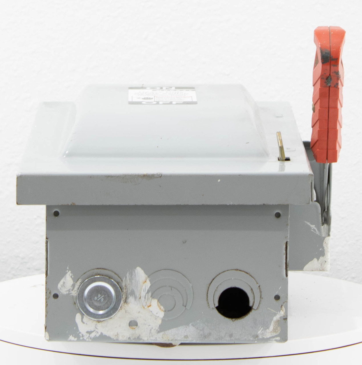 Murray HHN421NW Fusible Safety Switch 30A 600V 250VDC 3P Heavy Duty Disconnect