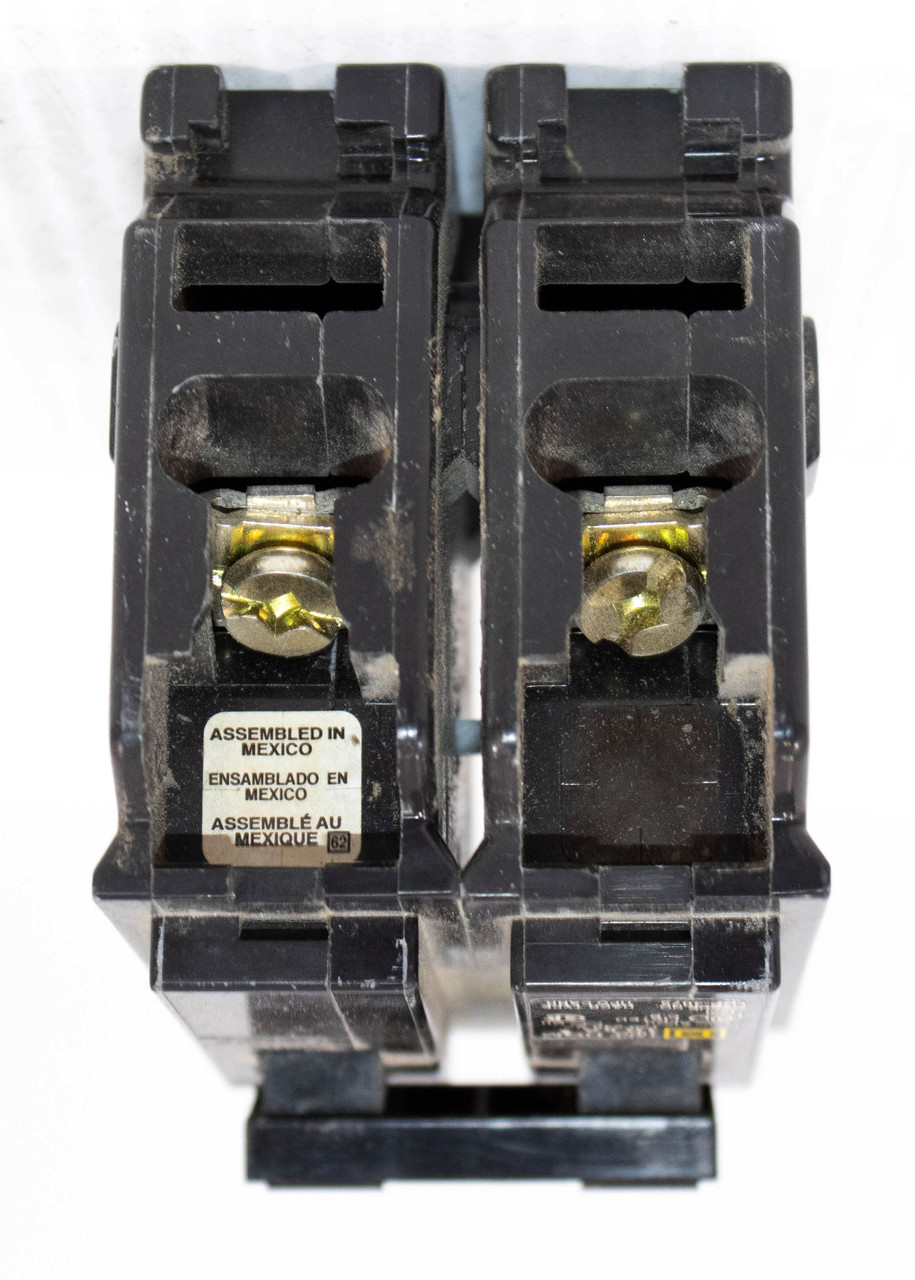 Square D HOM225 Breaker 25A 120V 240V 2P 10KA HOM HomeLine DP-4075 HACR CARR