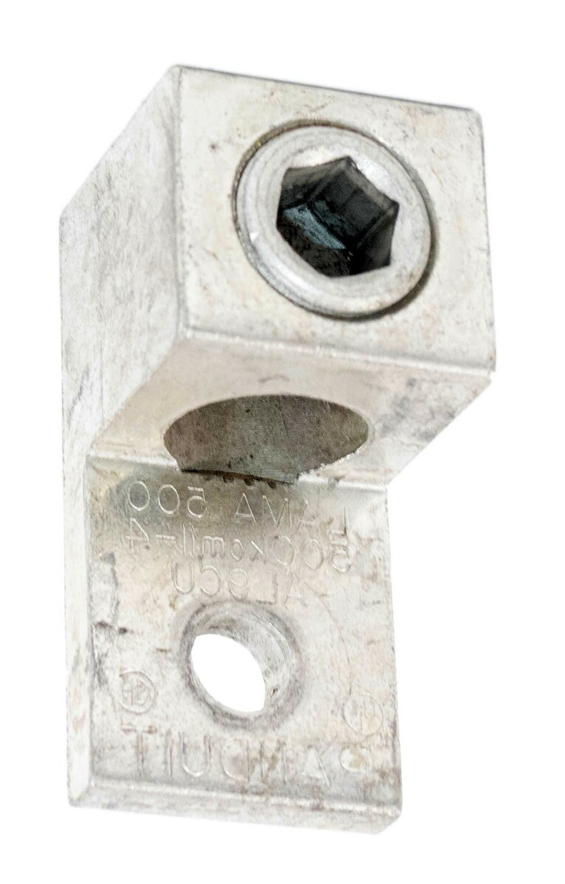 Panduit LAMA-500 Mechanical Lug 500 kcmil-4 Single Barrel 1-Hole