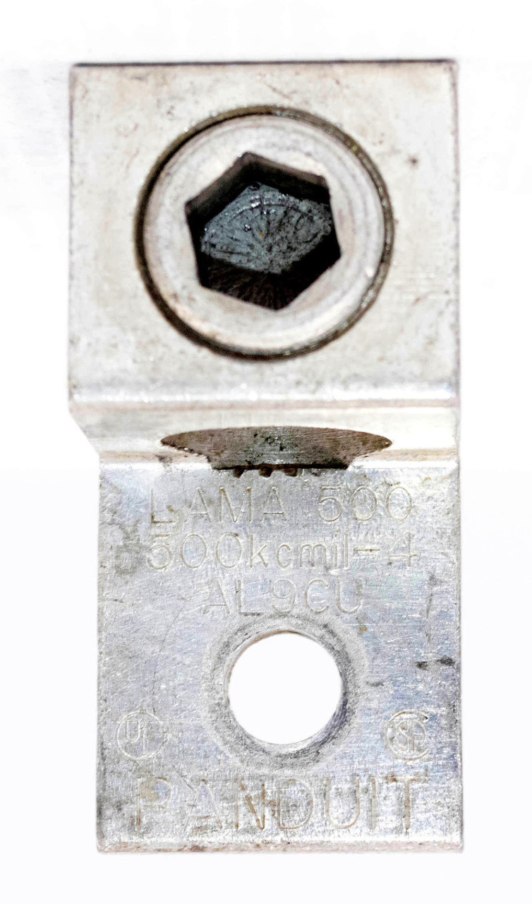 Panduit LAMA-500 Mechanical Lug 500 kcmil-4 Single Barrel 1-Hole