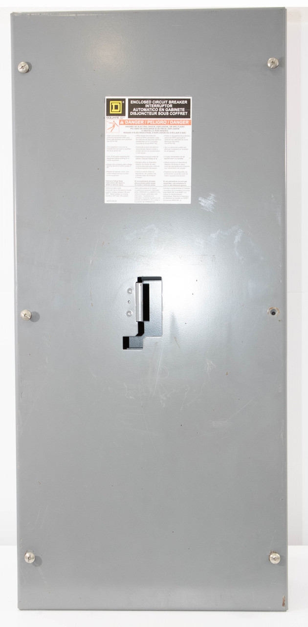 Square D J250S Breaker Enclosure 600V 250A